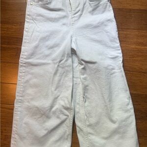 Ted Baker Cream Wide-Leg Trousers